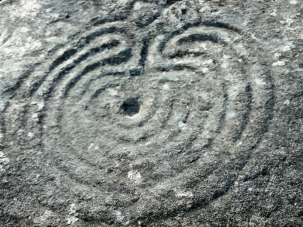 Galicia máxica ancestral, inscrición nas rochas